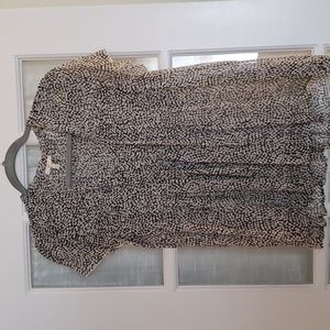 Joie flutter sleeve blouse